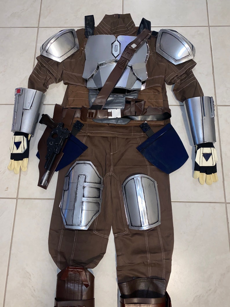 The Mandalorian din Djarin Costume Set Etsy Hong Kong