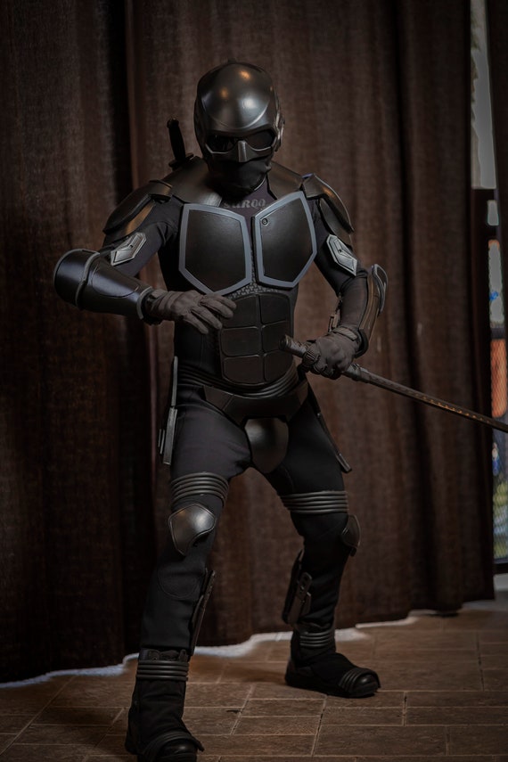 Black cheap noir costume