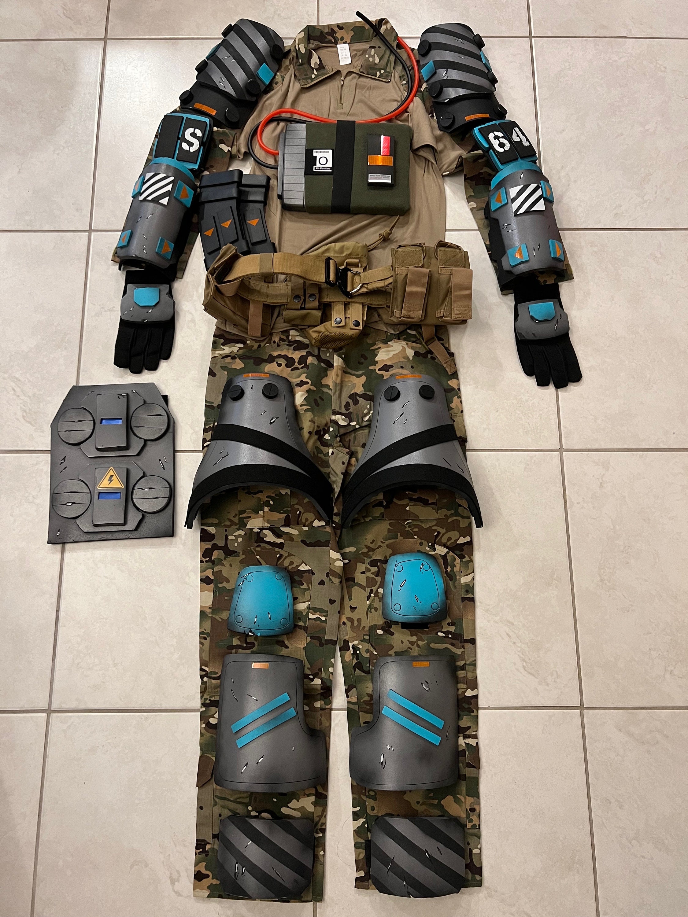 Titanfall2 パイロット　コスプレ衣装 Titanfall 2 Pilot Body Armor - Etsy
