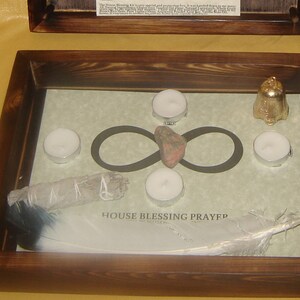 House Blessings Kit in Handcrafted Wooden Box