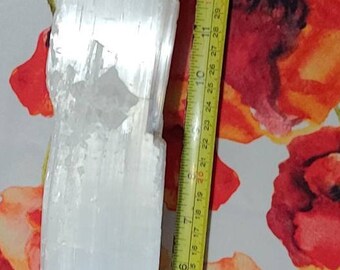 Magnificent Selenite and House Healing Tool called J.J.