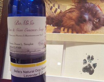 Belle's Natural Dog Shampoo with Serpentine Gem Essence