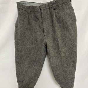Cropped Wool Pants - Etsy