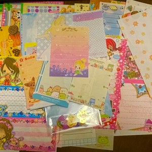 Juego de papelería de 60 piezas ~ Papelería kawaii ~ San-X Crux