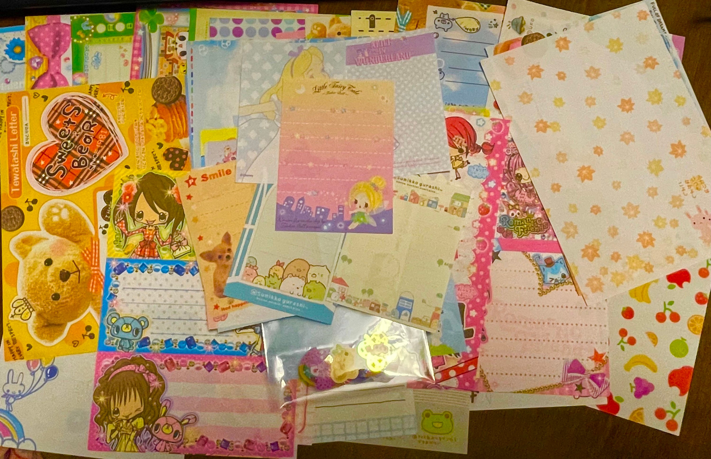 Large Kawaii Memos 30 Sheet Grab Bag San-x Crux Japanese