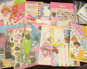 Origami Large Memo Sheet Set ~ Kawaii Stationary