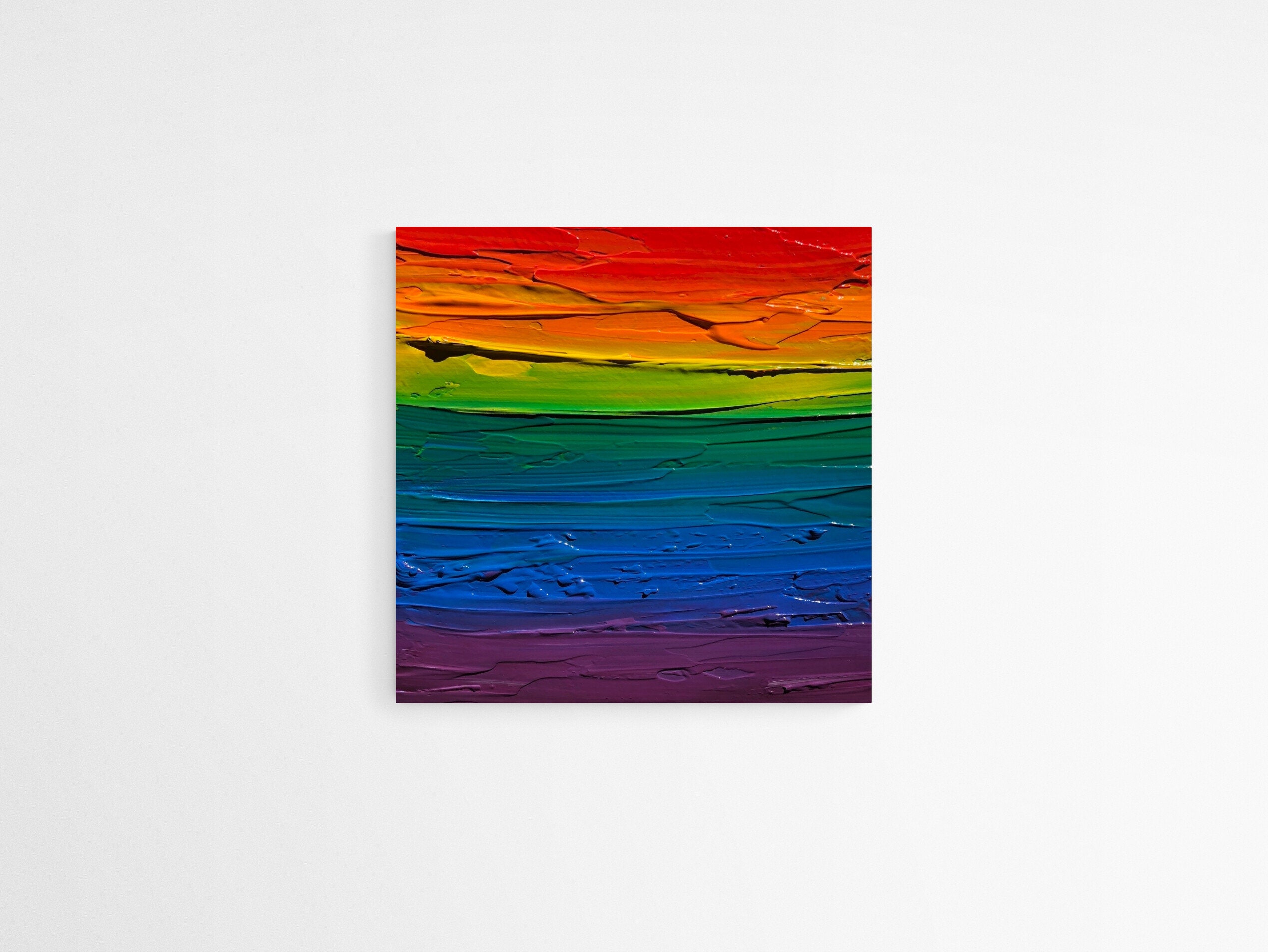 Pride Painting Art Christmas Gift LGBTQ Painting Queer Gay Etsy