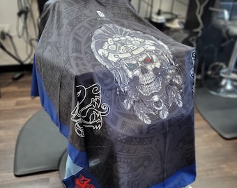 LUXUS Azteken Pro Umhang von DISRUPT: Oversize BARBER 60x70 Umhang - Leicht & atmungsaktiv, damit Ihre Kunden kühl bleiben!