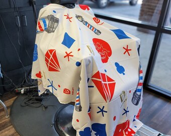LUXURY Diamond Pro Umhang von DISRUPT: Oversize BARBER 60x70 Umhang - Leicht & atmungsaktiv, damit Ihre Kunden kühl bleiben!