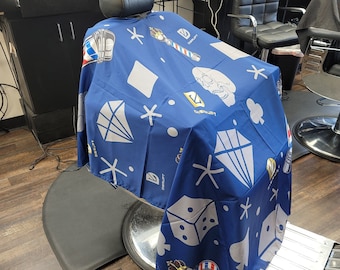 LUXURY Diamond pro cape by DISRUPT: Oversize BARBER 60x 70 umhang - Leichtes & atmungsaktives Umhang, um Ihre Kunden kühl zu halten!