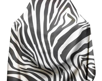 Exotisches ZEBRA Barbier Cape! Moderne Umhänge für Stylistinnen und Barbiere!