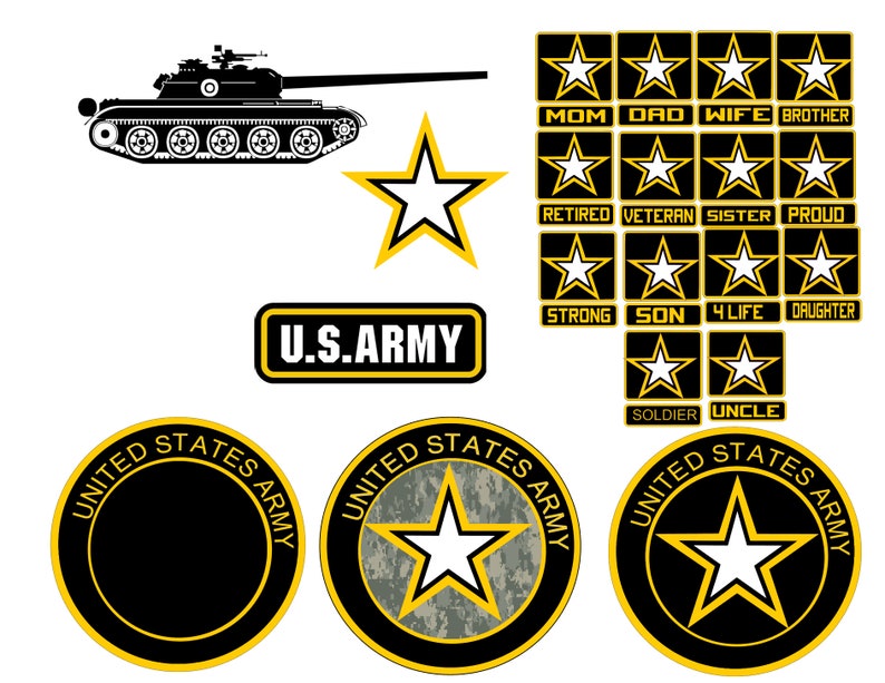 Download Us Army Pop Socket Design Template Us Army Phone Grips Pop Etsy