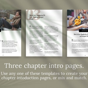 GATHERING Canva eBook Template for Bloggers and Course Creators for Designing Info Products and Lead Magnets. image 5