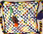 Fun Time, Play Time, Nap Time Cat Blanket