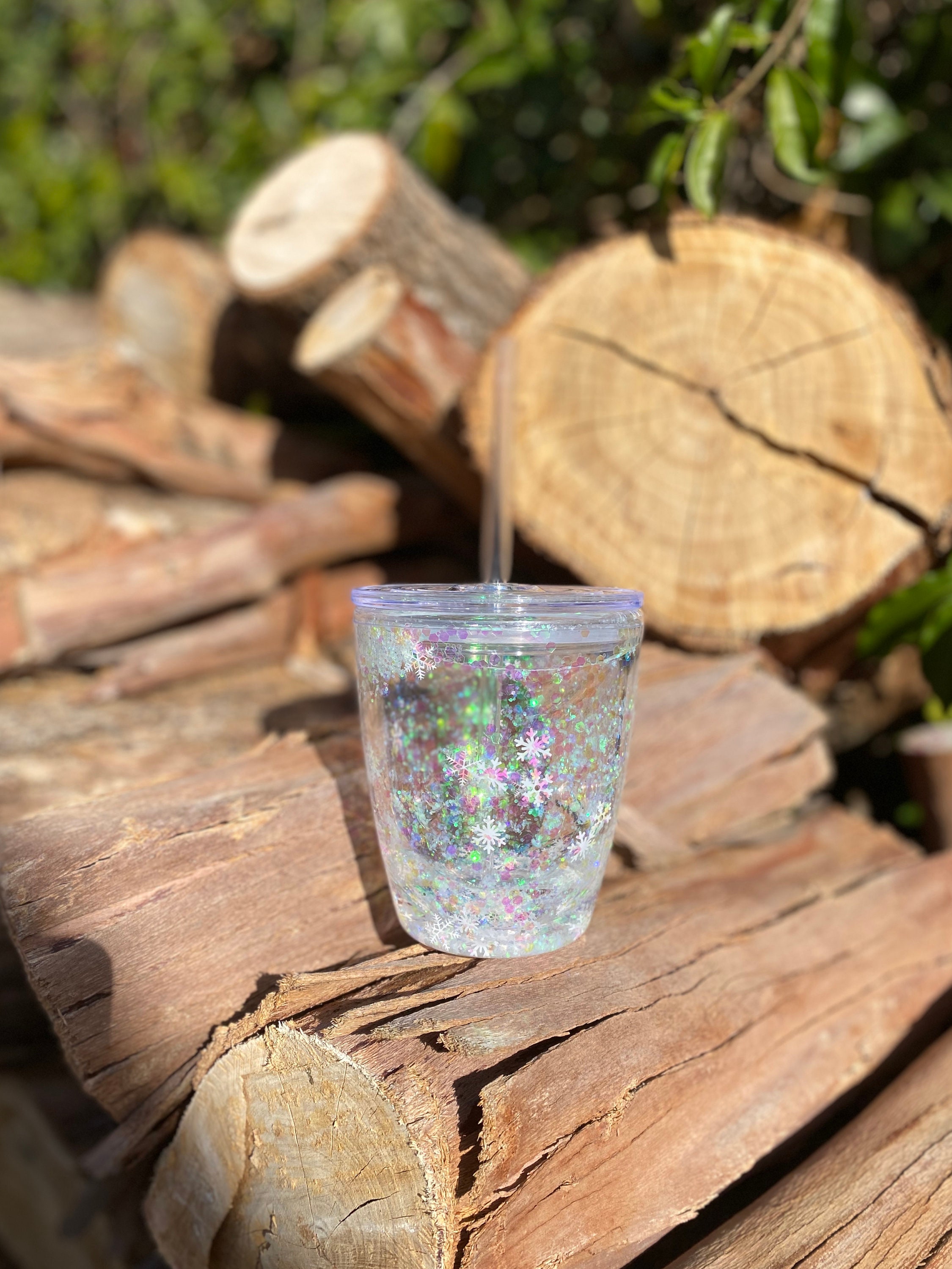 Small Custom Snow Globe Tumbler | Etsy UK