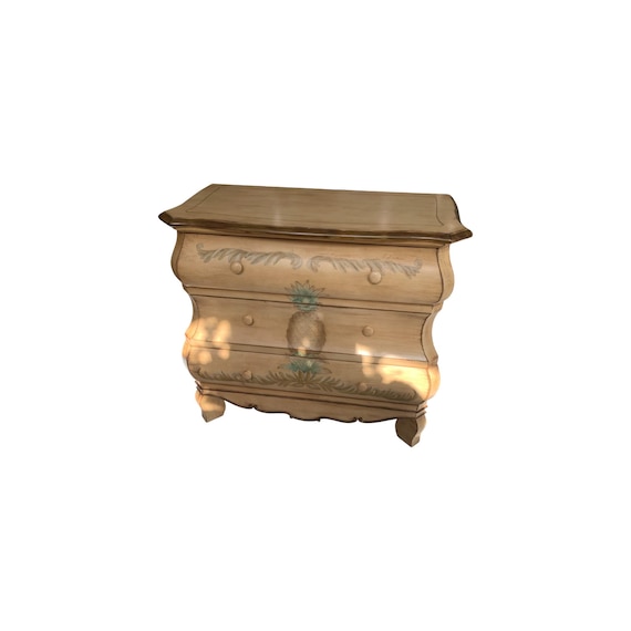 Bombay Style 3 drawers wide chest cabinet