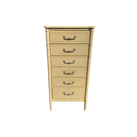 Henry Link Style Bali Lingerie Chest Faux Bamboo Chest of Drawers