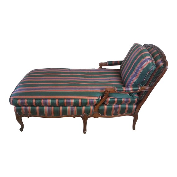 Luis Xv Style French Provincial Chaise Lounge Shipping Not Etsy