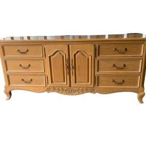 LT Designs by Century Furniture French Country Dresser and mirror set