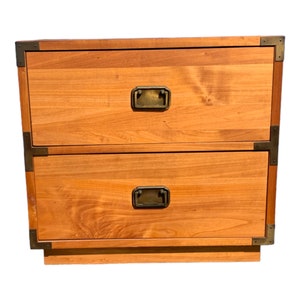 Campaign Nightstand Etsy