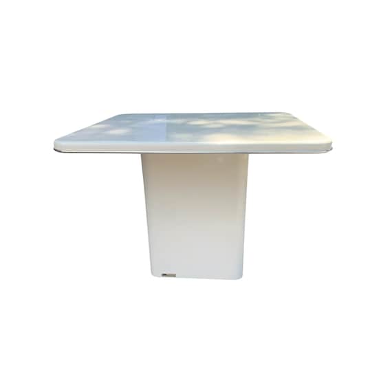 Vintage Postmodern Rougier Sculptural Side Table