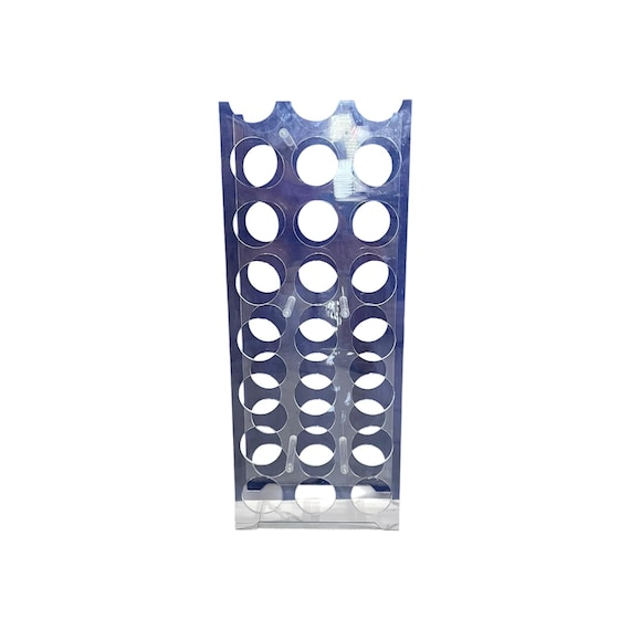 Vintage Modular Lucite Acrylic Floor Wine Rack, 21 bottles
