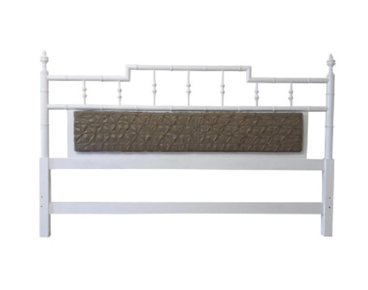 Faux Bamboo King Size Headboard Pagoda Style with Center Etsy