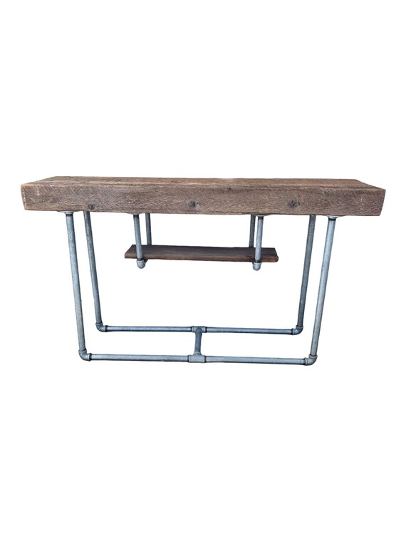 Vintage Industrial Foyer/ console table
