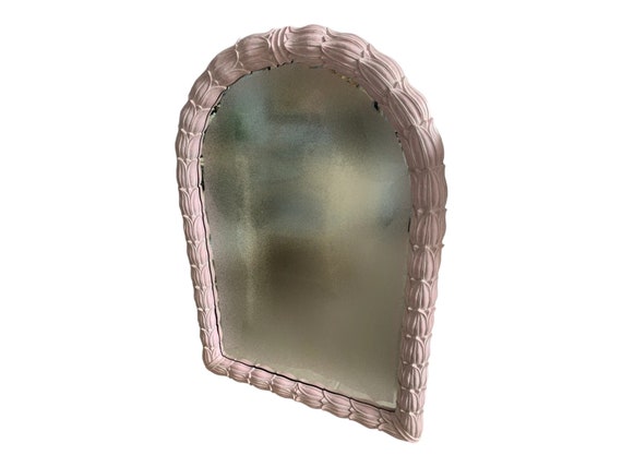 1984 Turner Mirror Tulip flowers frame large