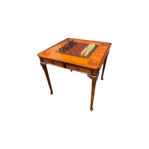 Theodore Alexander Georgian The After Dinner Games Table 4 drawers