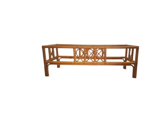 Bent Bamboo coffee table tropical style