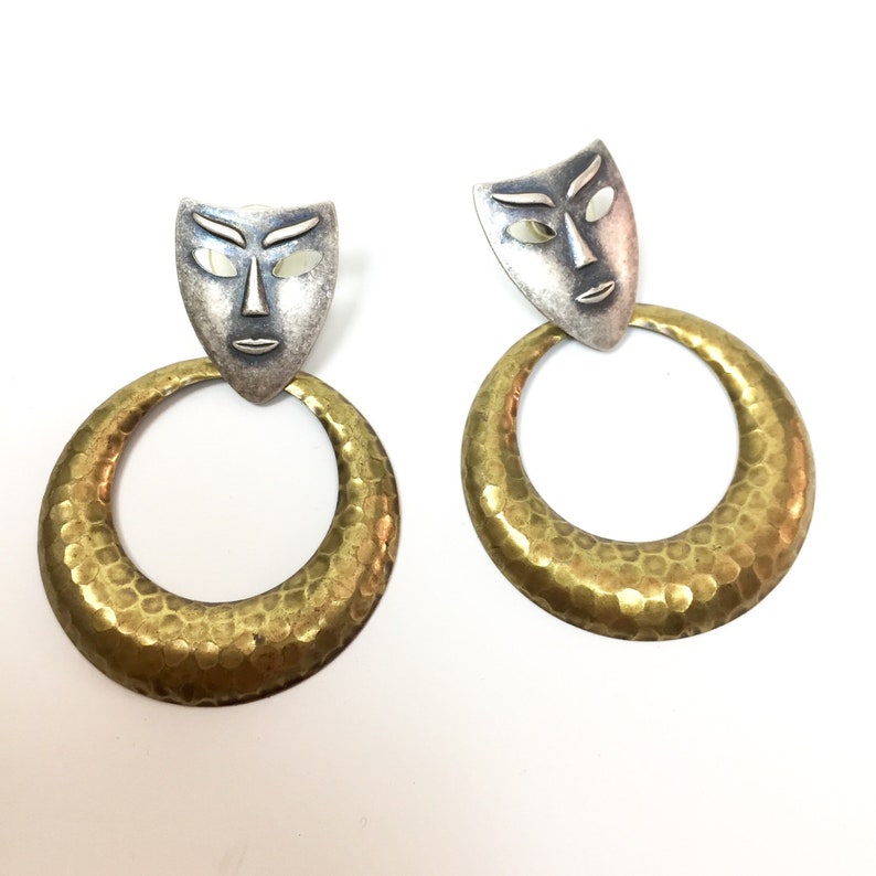 super speciali dai un'occhiata scarpe eleganti Gioielli Mixed Metals Masquerade Theatre Statement Orecchini ... super speciali dai un'occhiata scarpe eleganti Gioielli Mixed Metals Masquerade Theatre Statement Orecchini ...