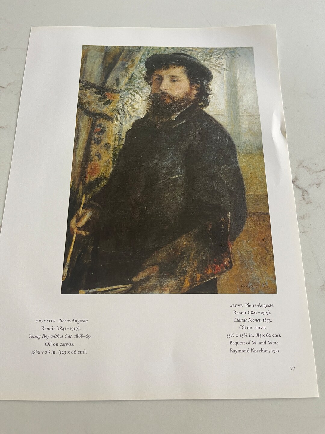 Claude Monet, the Swing, Pierre-auguste Renoir, Portrait, Print ...