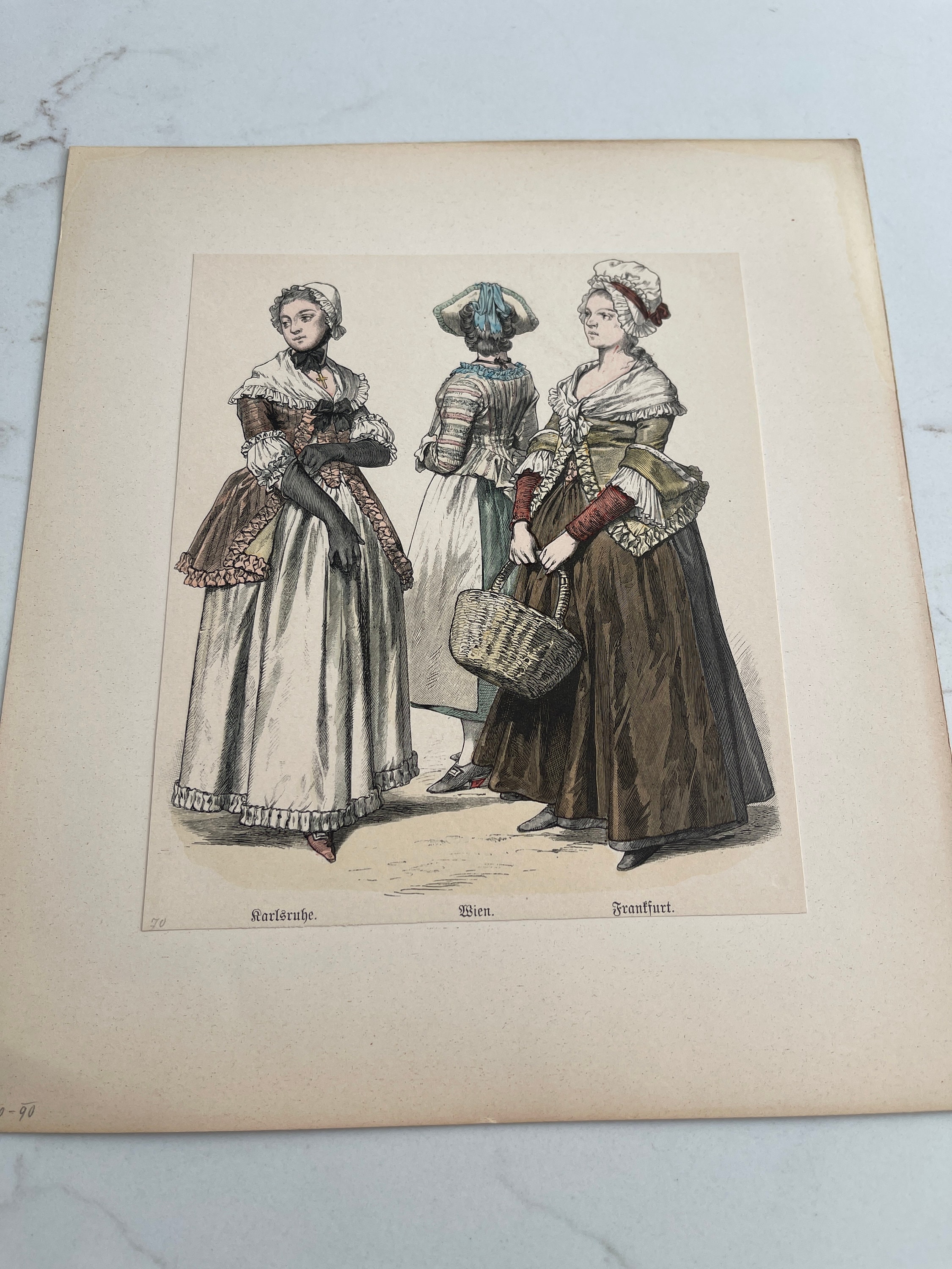 18th Century Victorian Working Class Women's Clothing German