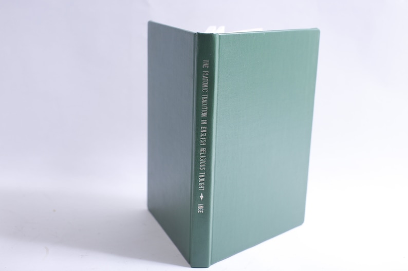 The Platonic Tradition in English Religious Thought, William Ralph Inge, Folcroft Library, 1977, Philosophy, Religion, Theology WH-019 523 image 1