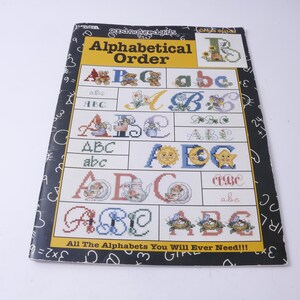 Alfabetische Orde, Vrije Kunsten, 1996, Goedaardige Meisjes, Kruissteek, Modellen, Ambacht, Hobby, Softcover, ~ M-15-09