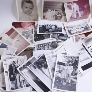 Collection of Vintage Photos, 1800s-1970s color, Black and White, Portraits, Wedding, Sports, Family ~ WH-013 212