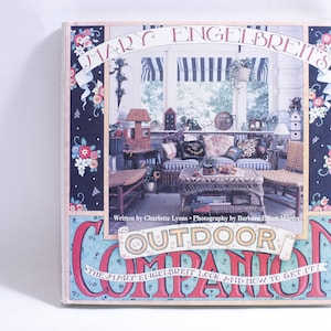Mary Engelbreit&#39;s Outlook, Charlotte Lyons, 1996, Guide, Illustrated, Gardening, Handicraft, Ornaments, Furniture, Dust Jacket, ~ WH-019 523
