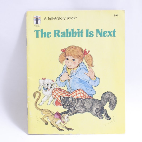 The Rabbit Is Next, Gladys Leithauser, Lois Breitmeyer, Illustrated by Linda Powell, A Tell-A-Story Book, 1978, Vintage, ~ 230728-DIAF 347