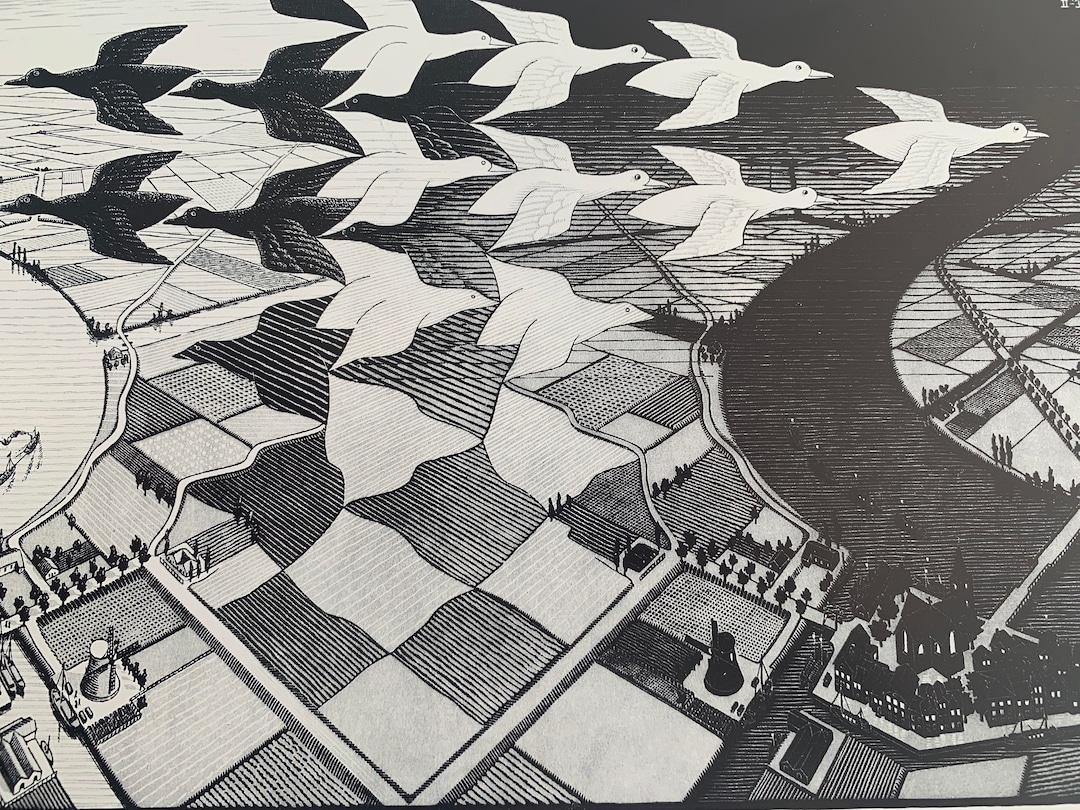 M.C. Escher mcエッシャー　Day&Night 昼と夜 M.C. Escher mcエッシャー Day&Night 昼と夜 M. C. Escher | Day