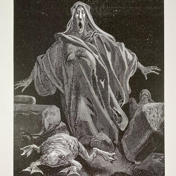 Gustave Dore, Shriek of Timidity, Corpse Candles, Croquemitaine