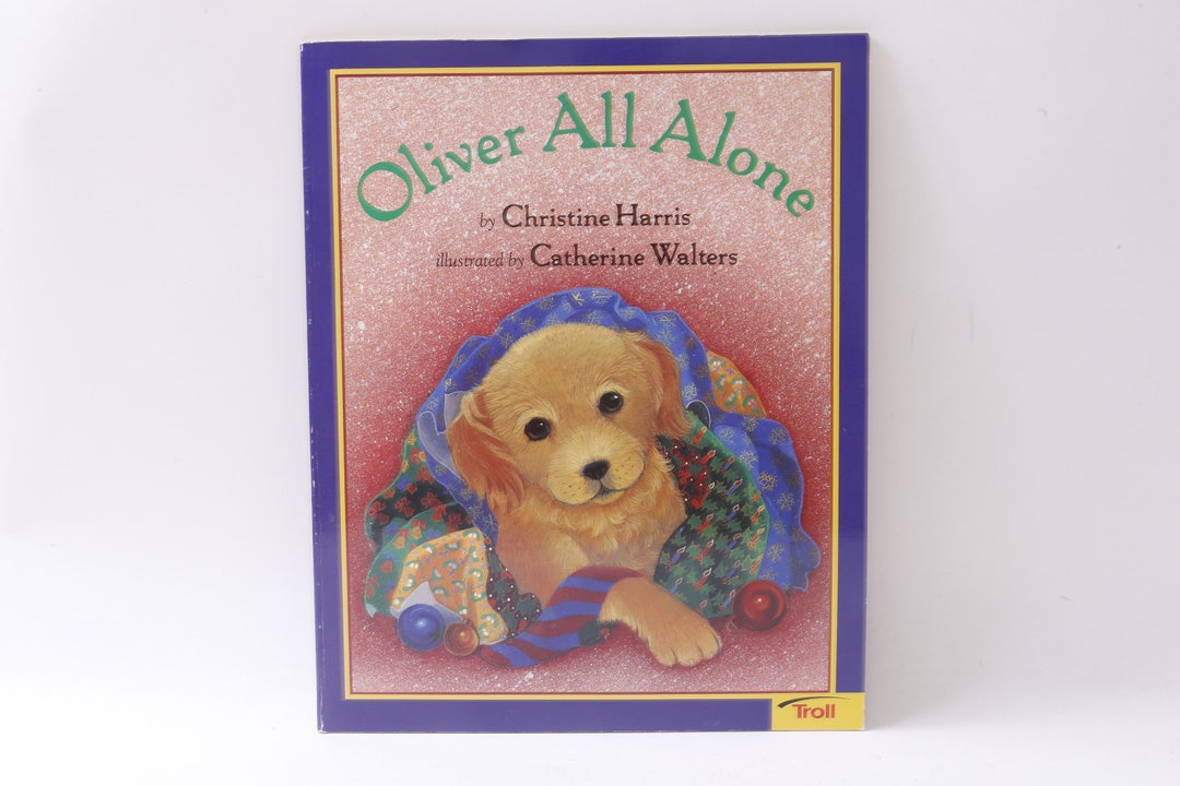 Oliver All Alone Christine Harris Troll Softcover Puppy Etsy