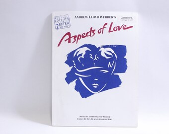Aspects of Love, Andrew Lloyd Webber, Sheet Music, Love songs, piano, vocal guitar  ~ 230913-DISV 486