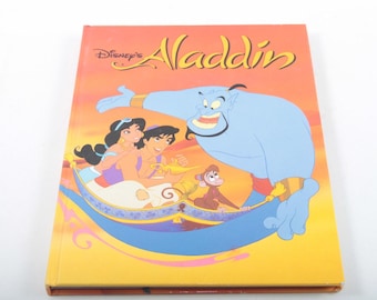 Aladdin Disney The Grasshopper and the Ants Story Books Vintage Pictures Illustrated Bedtime Children's ~ The Pink Room ~ 586