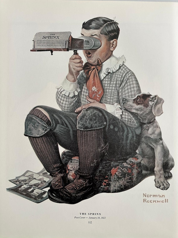 ノーマン ロックウェル、メリー クリスマス、シルクハット、微笑む男