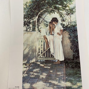 Steve Hanks, Mulheres, Carta, Menina, Máscara, Palhaço, Molly, Pôster, Dois de um tipo, Pintura, Aquarela, Página de livro, Impressão, Arte, Vintage, ~20-05-166