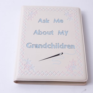 Ask Me About My Grandchildren, Photo Album, Puffy Hardcover, Memories, Mini, Record Book, Photography, ~ 20-34-1212 1169