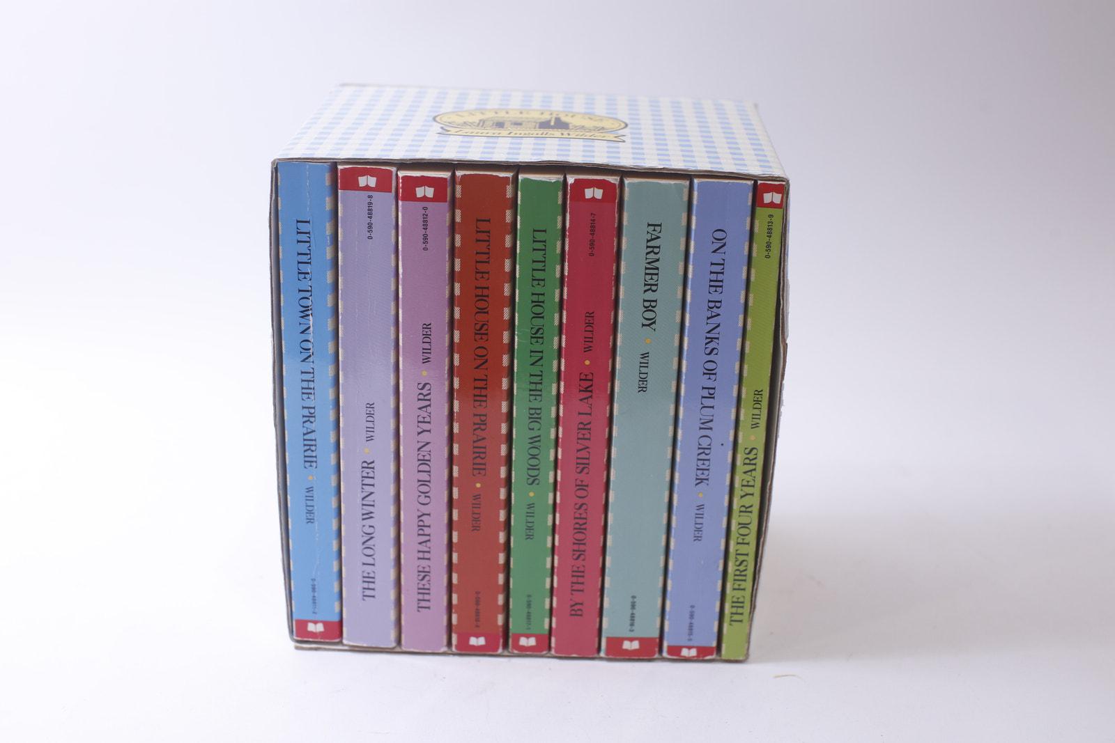 Little House, Laura Ingalls Wilder, Book Set, Boxed, Softcover, Vintage, ~ 250516-WH 258
