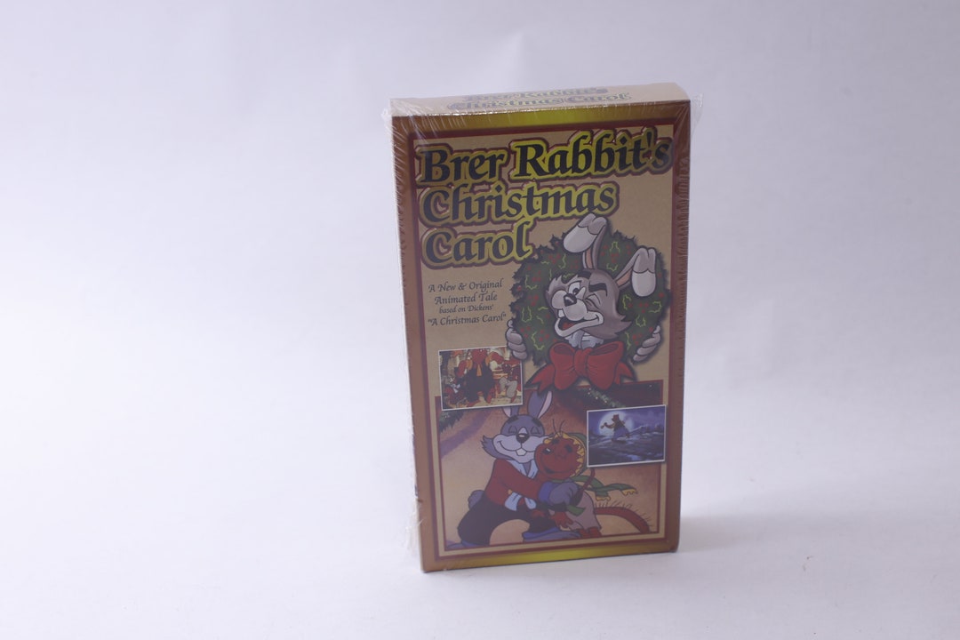 Sealed Brer Rabbit's Christmas Carol, Animated Tale, VHS, 2001, Video ...