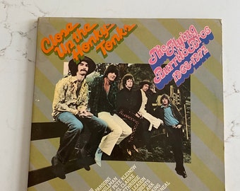 The Flying Burrito Bros, Close Up the Honky Tonks, 1968-1972, 1974, Disco de vinilo, Álbum de música, Audio grabado, Vintage, Rock, ~ 20-01-968